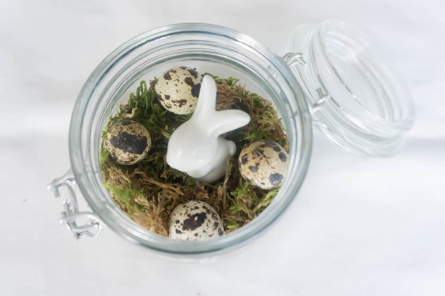 DIY: Ostern im Glas. Eine schnelle und einfache Oster-Deko